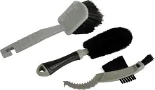 Fischer Bürsten-Set zur Fahrradpflege 3-teilig