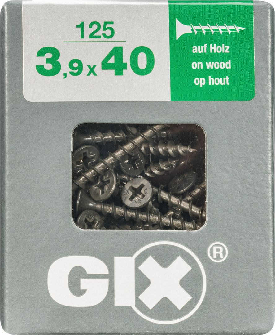 Spax Schnellbauschrauben 3.9 x 40 mm PH 2 – 125 Stk. GLO763031554