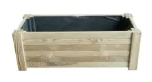 Pflanzkasten Golo 100 x 40 cm mit Wurzeltuch