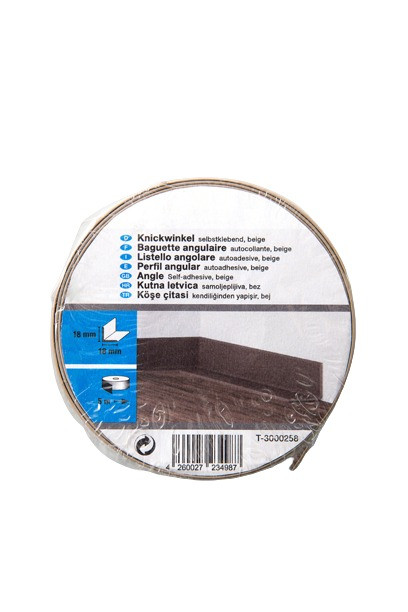 Primo Knickwinkel 5 m 18 x 18 mm beige selbstklebend