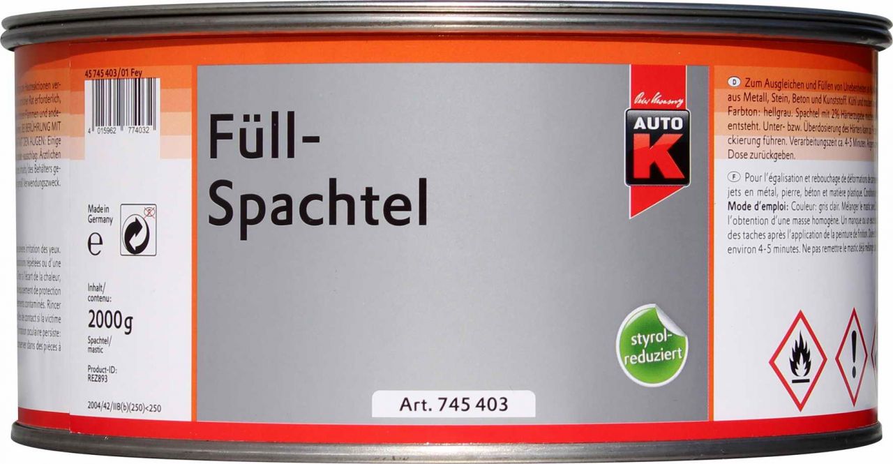 Auto-K Füllspachtel 2000g