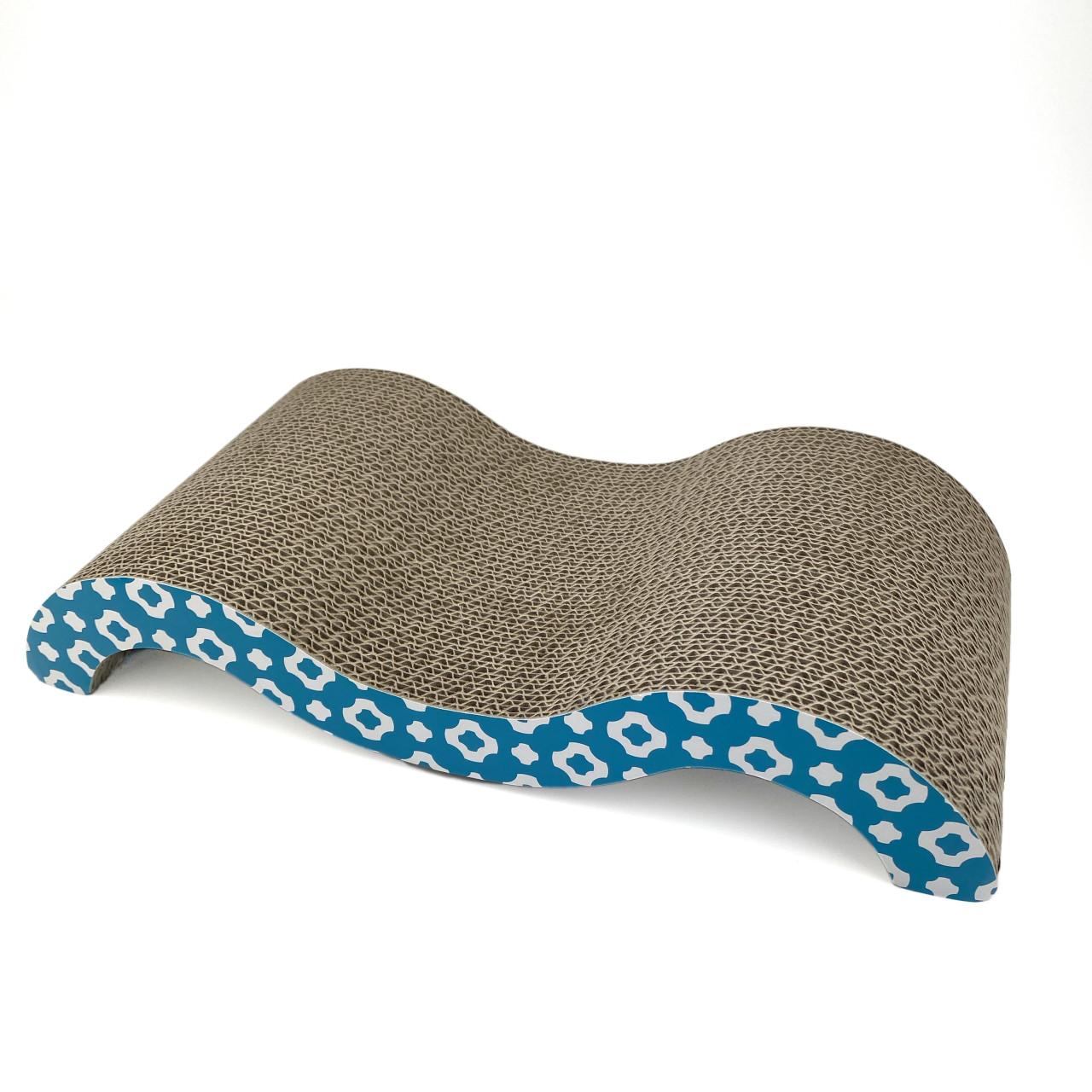 Thempa Kratzpappe für Katzen Wave mit Katzenminze 38 cm