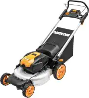 Worx Akku-Rasenmäher 40 V WG772E inkl. 2 Akkus und Ladegerät