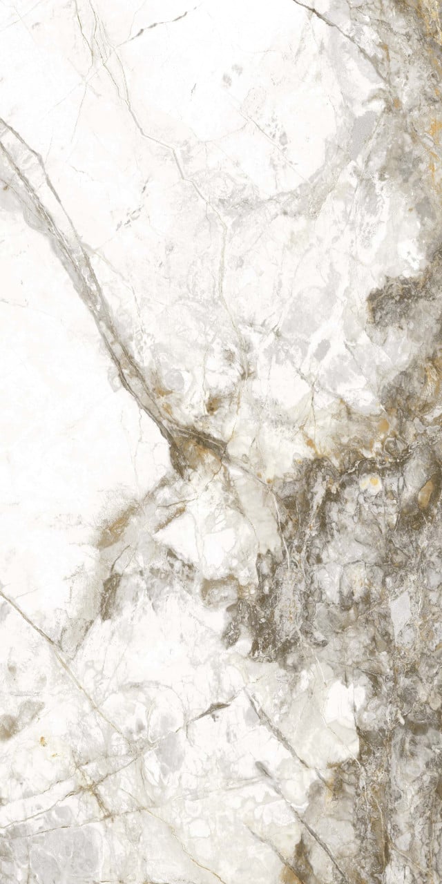 Bodenfliese Feinsteinzeug Caldera 60 x 120 cm gold