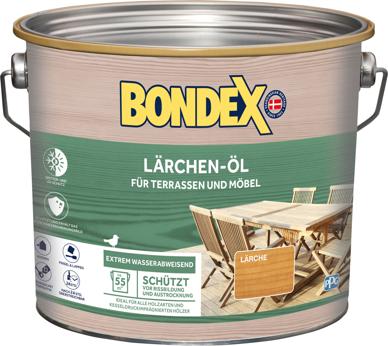 Bondex Lärchen Öl 2,5 L GLO765151224