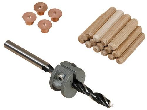 Wolfcraft Sortimentskasten 6 mm Dübel 31 teilig