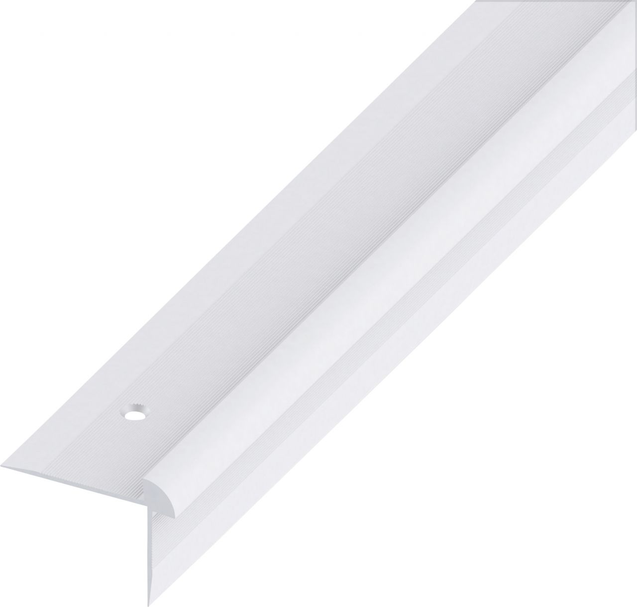 alfer Treppen-Abschluss-Profil 1 m, 40 x 30 x 3 mm Alu eloxiert silber GLO763246104