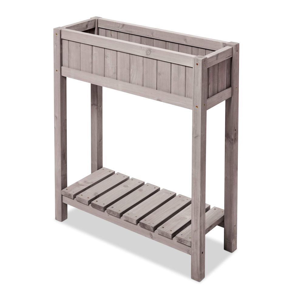 Butenkist Hochbeet Dete Holz mit Pflanzvlies 75 x 28 x 85 cm kaufen