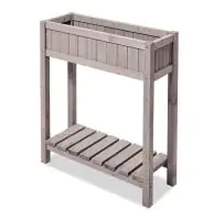 Butenkist Hochbeet Dete Holz mit Pflanzvlies 75 x 28 x 85 cm