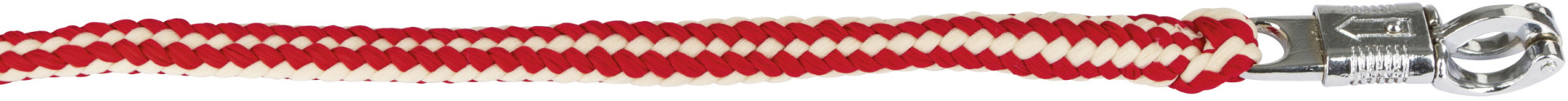 Kerbl Pferde-Führstrick Hippo Panikhaken bordeaux/beige GLO689905542
