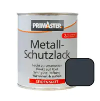 Primaster Metall-Schutzlack RAL 7016 750 ml anthrazitgrau seidenmatt