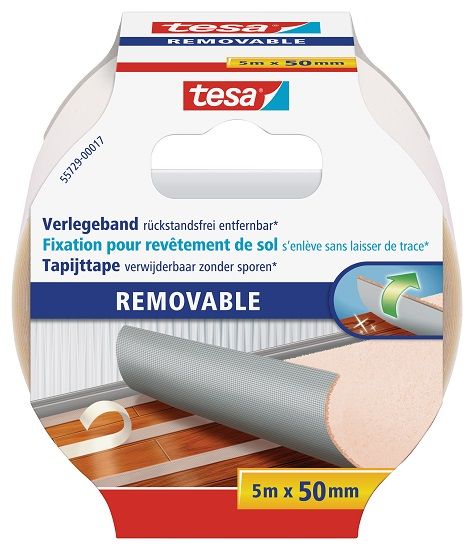 tesa Verlegeband 5 m x 50 mm GLO765300218