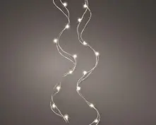 Kaemingk Micro LED Strangbeleuchtung Lichterkette mit 20 Lichter warmweiß