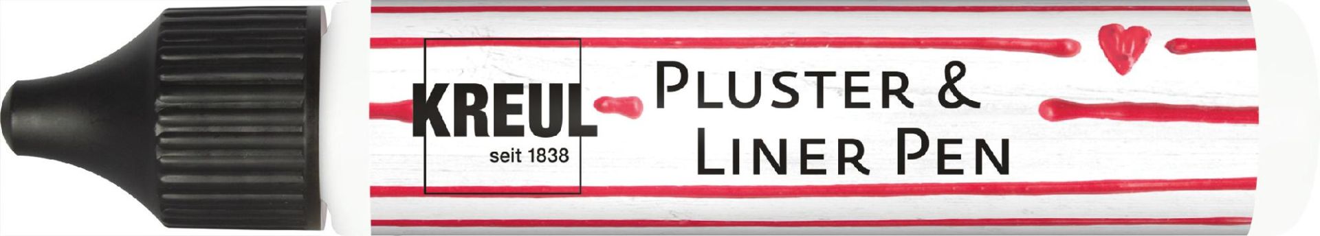Kreul PicTixx Pluster & LinerPen weiß 29 ml GLO663151827