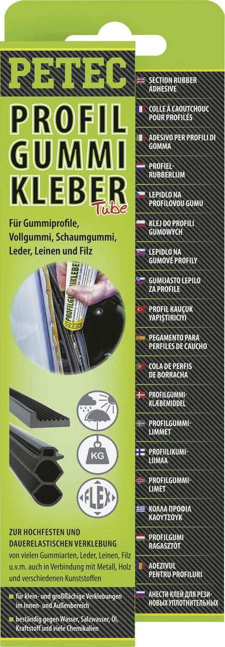 Petec Profilgummikleber Tube 70g