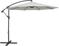 TrendLine Ampelschirm creme Ø 300 cm inkl. Kreuzständer