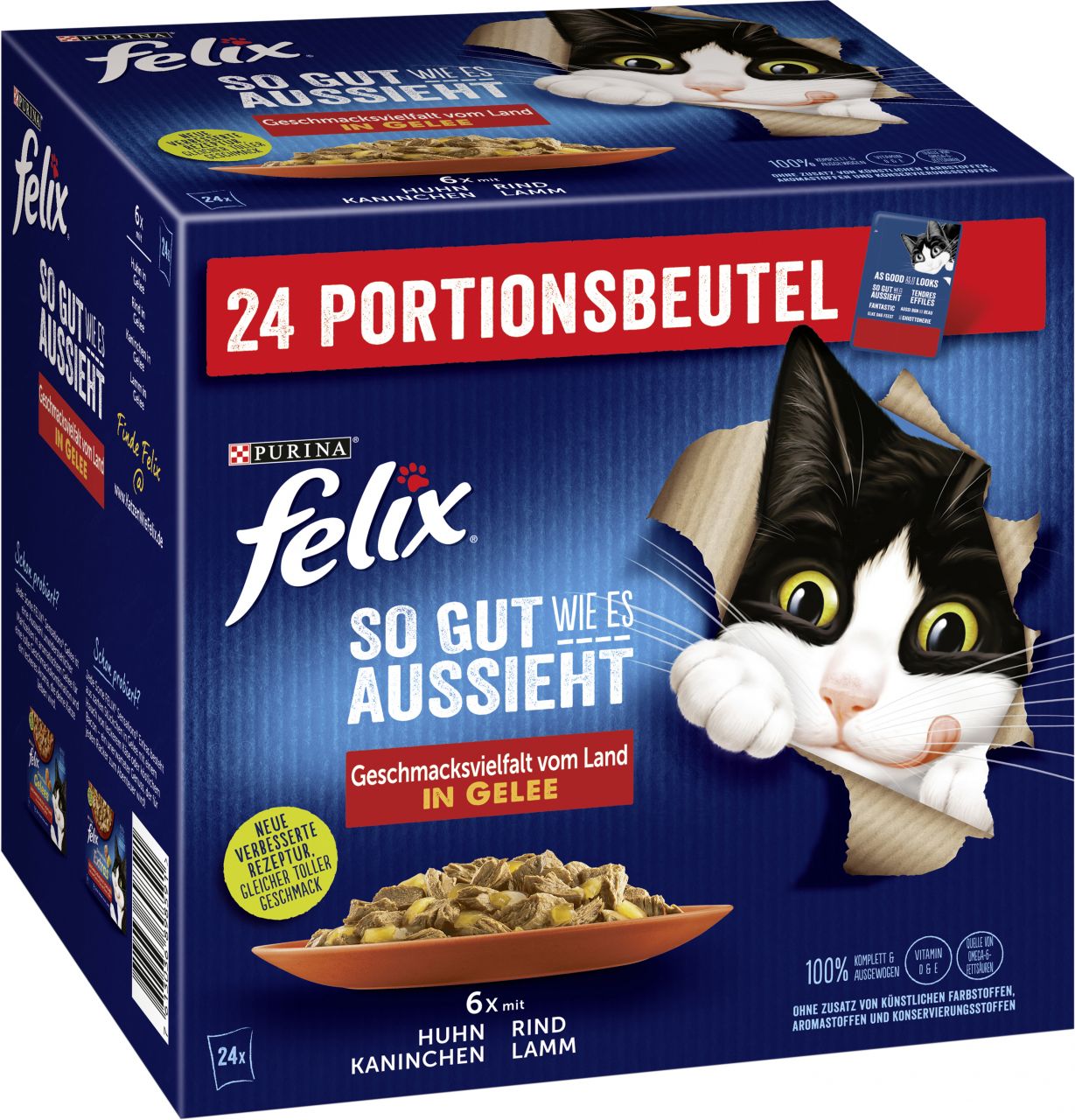 Felix So gut wie es aussieht in Gelee Geschmacksvielfalt vom Land 24x 85g GLO629205621