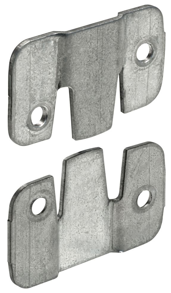 Hettich Universalverbinder verzinkt 50 x 100 mm, 2er Set