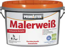 Primaster Malerweiß konservierungsmittelfrei 1 L