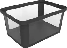 Rotho Aufbewahrungsbox Albris 45 L schwarz 55,5 x 39 x 26,5 cm
