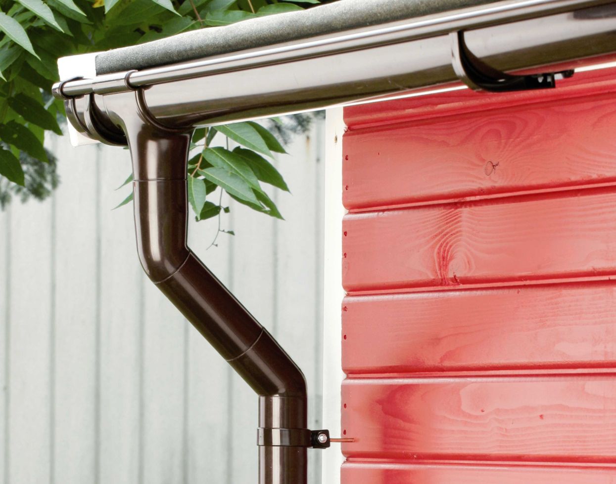 Marley Dachrinne NW 75 mm, 2 m, halbrund, braun kaufen Globus Baumarkt