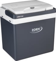 Zorn Kühlbox elektrisch ZA26 LNE 12V Anschluss grau/weiß 25 L
