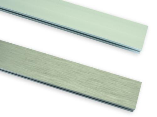 Gardinia Gardinenstange Innenlauf Luxor silber-gebürstet 240 cm