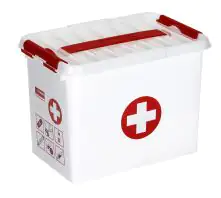 Sunware ErsteHilfe-Box inklusive Deckel 9 L 30 x 20 x 22 cm