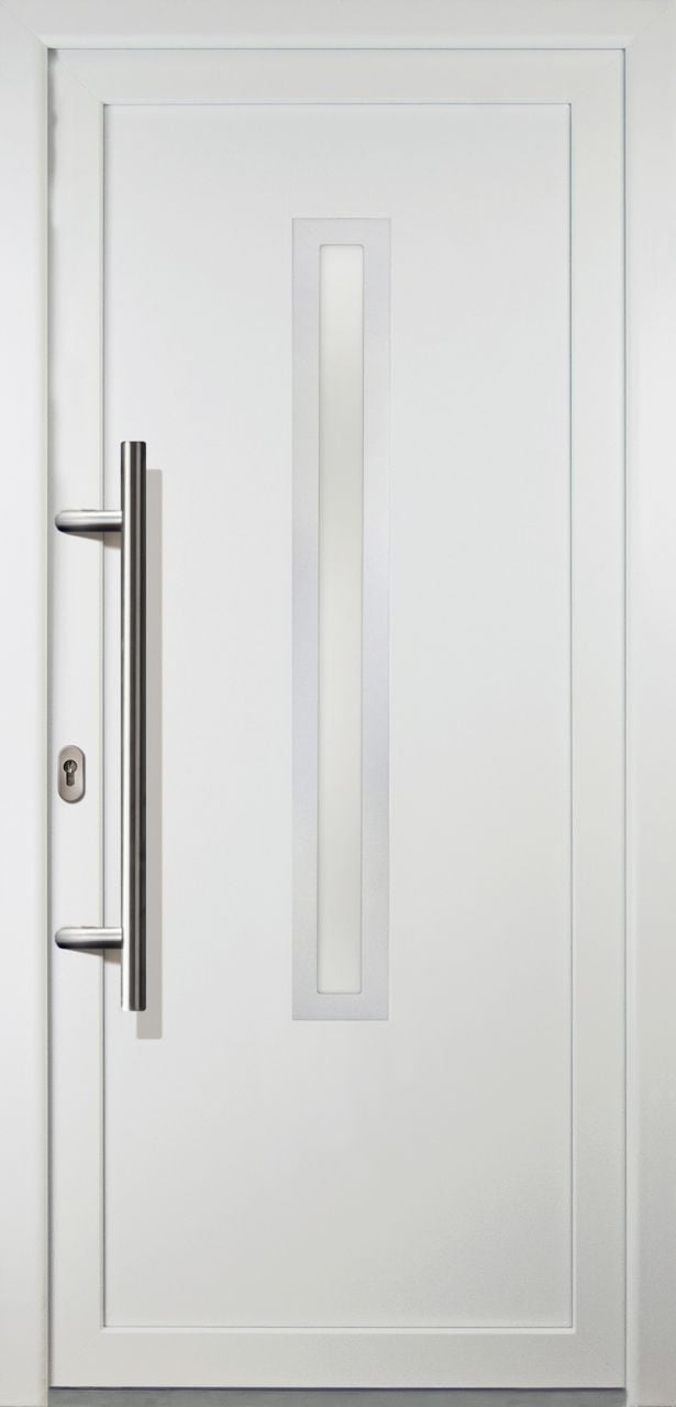 Meeth Haustür Signum PVC Modell 70 108 x 200 cm, DIN links, weiß