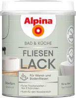 Alpina Fliesenlack Bad & Küche 2K silberfarn 750 ml