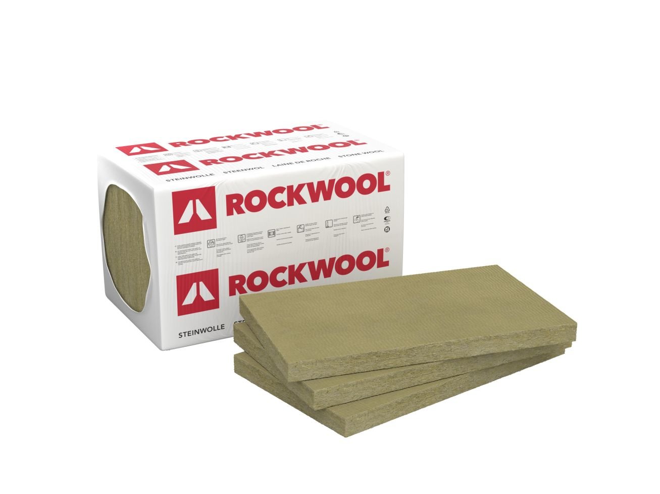 Rockwool Trennwandplatte Sonorock Akustik WLG 040