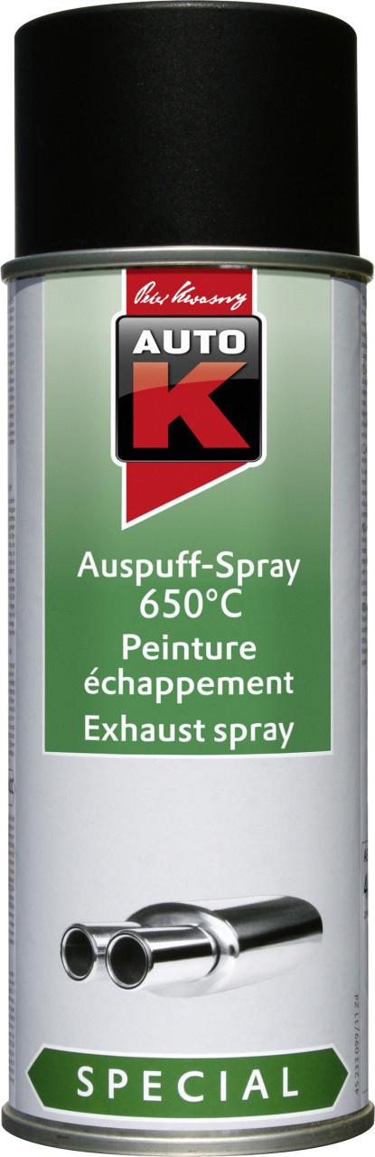 Auto-K Auspuff Spray 650°C Spezial schwarz 400ml