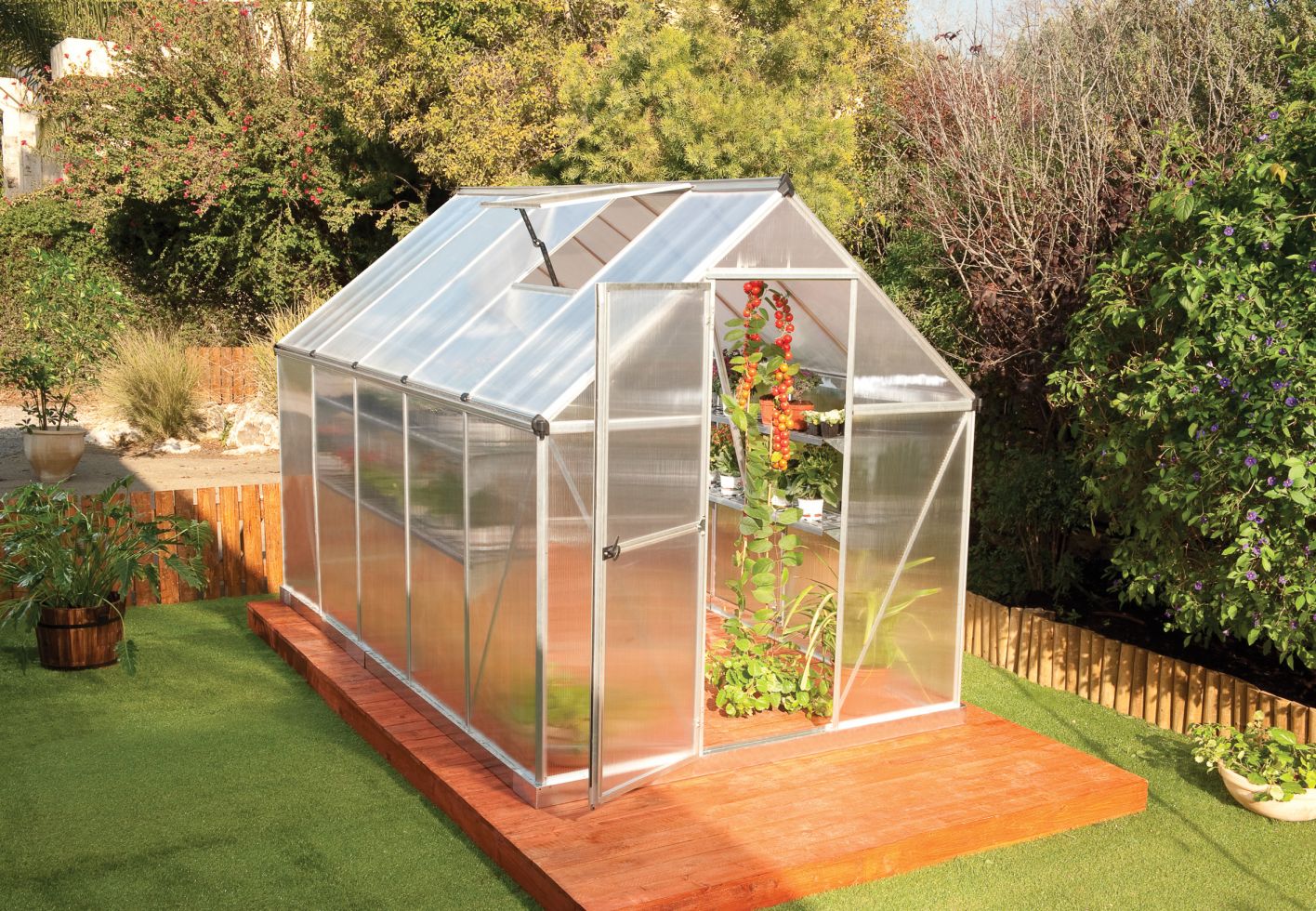 TrendLine Gewächshaus Mythos III 6x10 306 x 185 x 208 cm kaufen