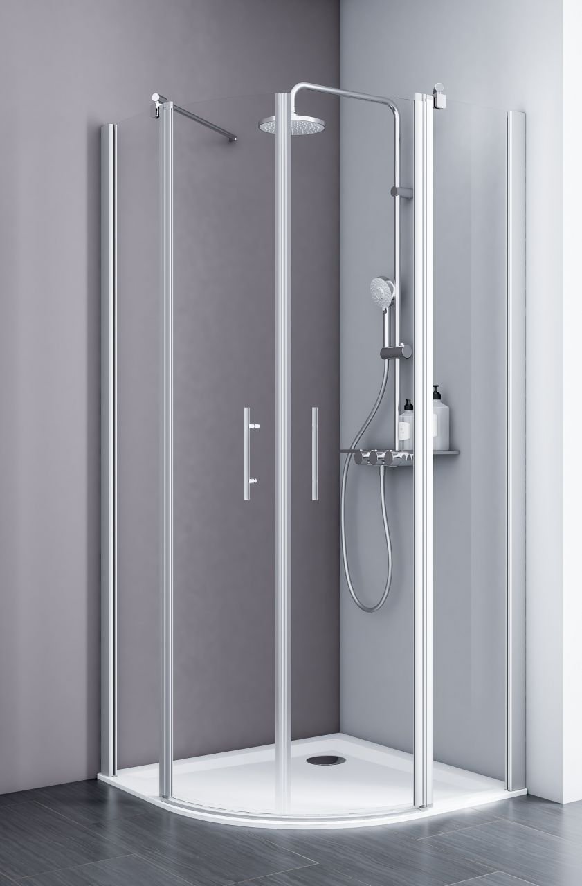 Schulte Runddusche 90 x 90 x 192 cm Alexa Style 2.0 GLO782301292