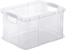 Rotho Aufbewahrungsbox Agilo A4 17,5 L transparent 39 x 39 x 21,5 cm (L x B x H)