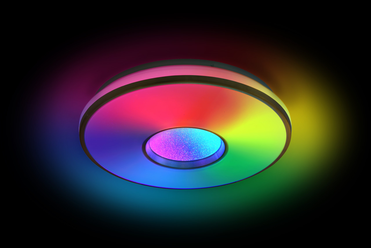 Preisvergleich für MegaLight LED Deckenleuchte Shining Star Dreamcolour ...