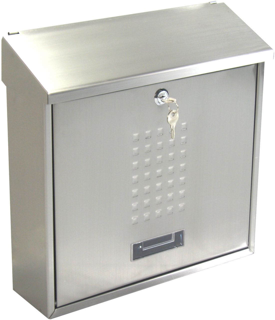 Primaster Briefkasten Edelstahl 36 x 10 x 37 cm GLO763160816