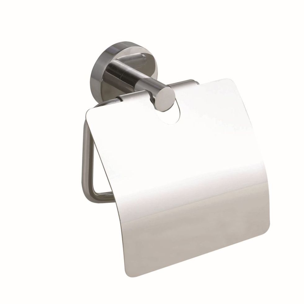 tesa WC-Papierrollenhalter Smooz mit Deckel