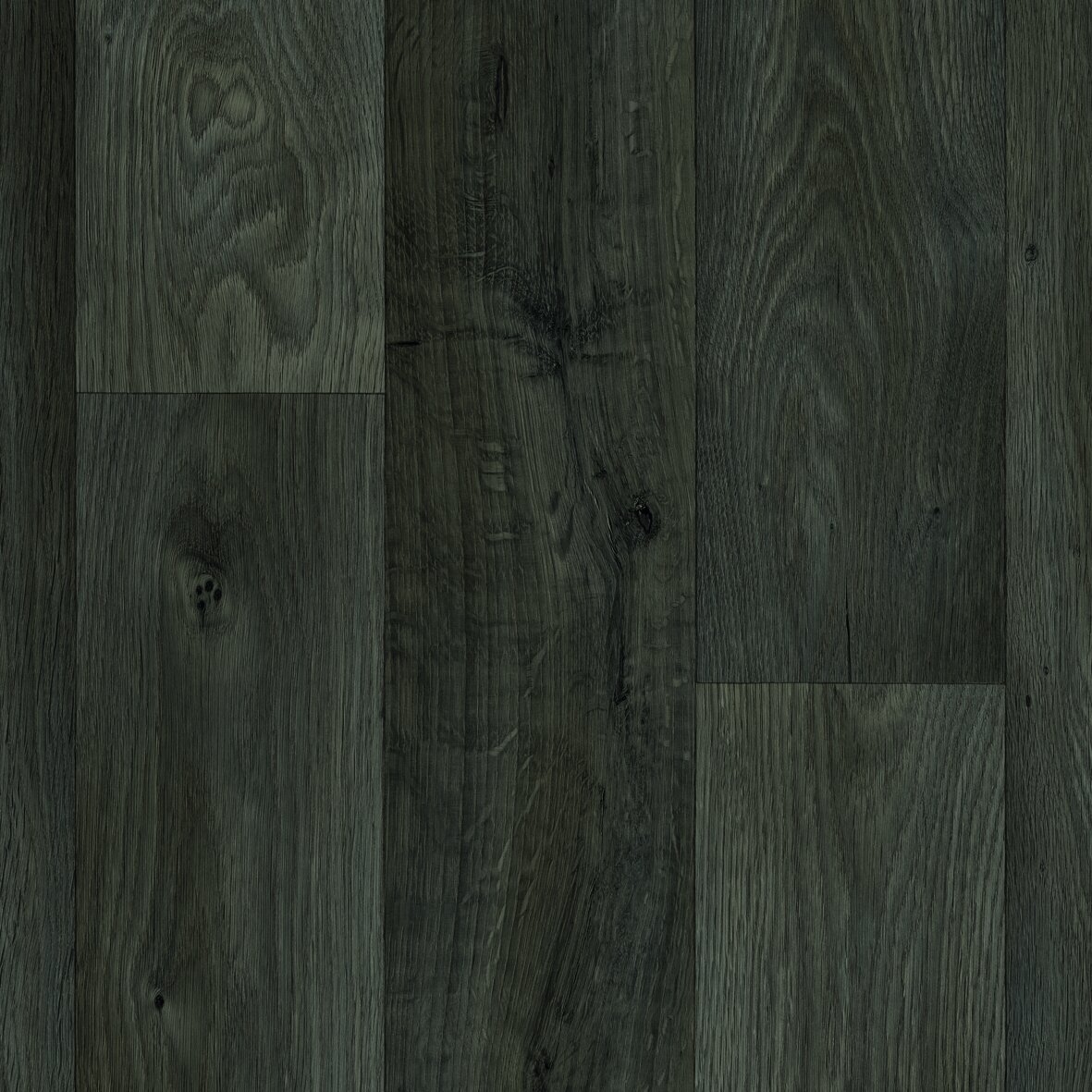 Bodenbelag Vinyl 3 m Holzdielenoptik dunkelgrau