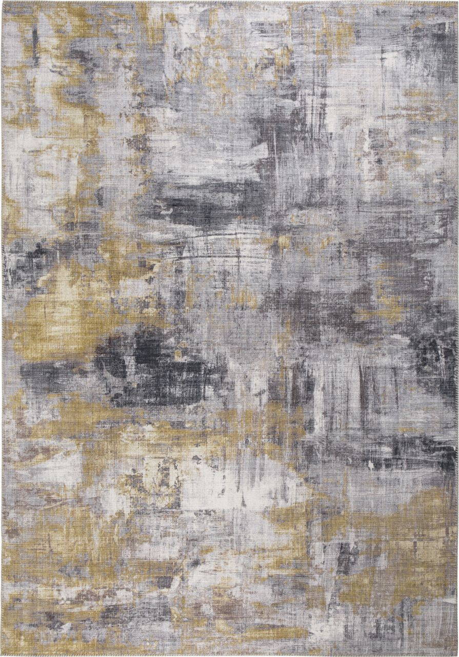 LUXOR Living Teppich Prima grau-gelb, 80 x 150 cm GLO795801067