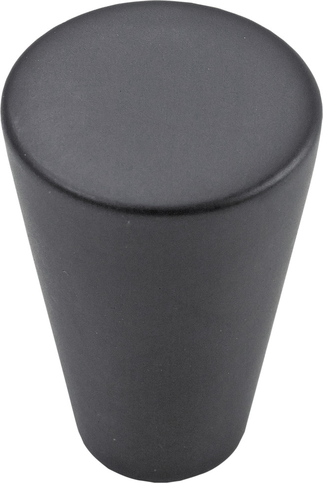 Hettich Möbelknopf Zinkdruckguss schwarz Ø 20,0 mm - 1 Stück GLO763144781