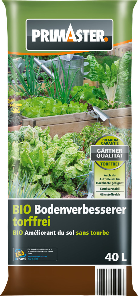 Primaster Bio Bodenverbesserer und Komposterde 40 L torffrei kaufen