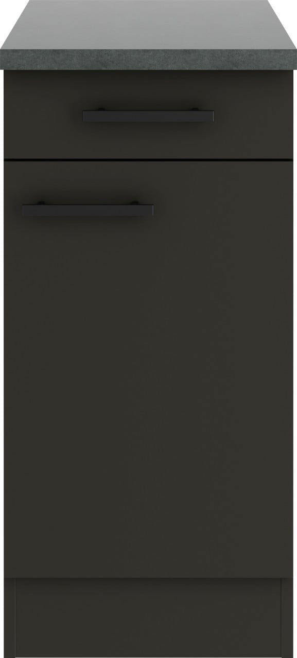Optifit Unterschrank Madrid 420 anthrazit matt 40 cm