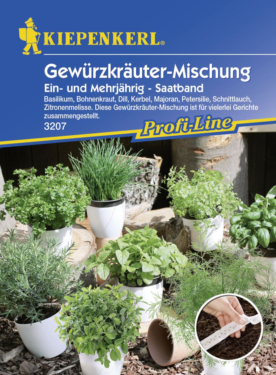 Kiepenkerl Saatgut Gewürzkräutermix Saatbänder für 5 m GLO693105719