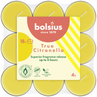 Bolsius Teelichte Citronella 18er Pack
