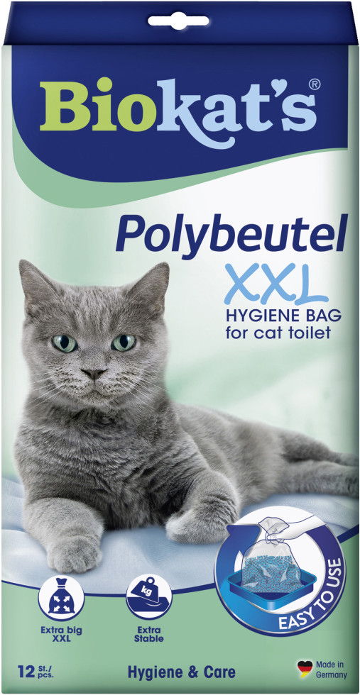 Biokats Polybeutel XXL - 12Stück