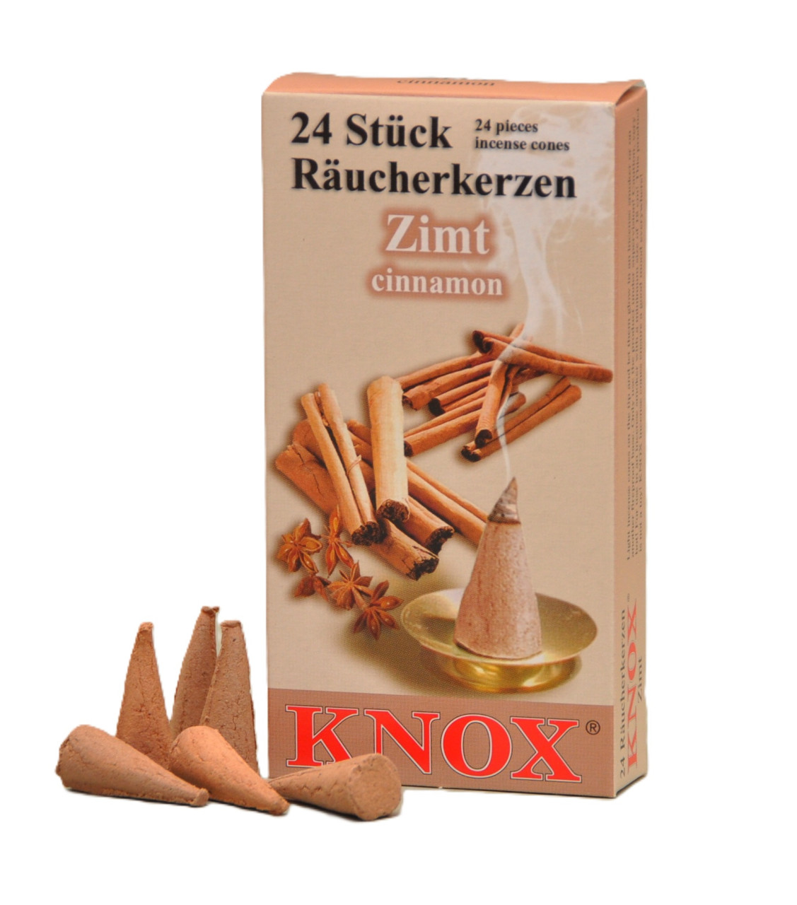 Knox Räucherkerzen - Zimt 24 Stück GFM67973ef76