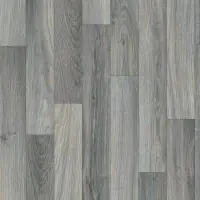 Bodenbelag Vinyl Trail Holzoptik, grau, 4 m breit