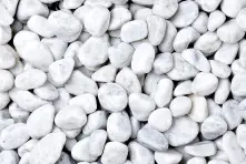 Kies Bianco Carrara 7 - 15 mm weiß 25 kg