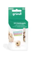 Gründl DIY Holzkugeln 20 mm, 15 Kugeln